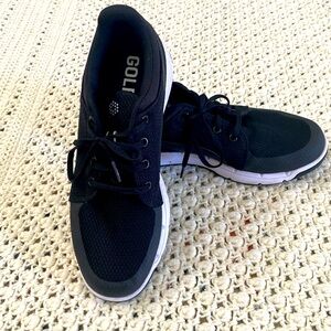 Puma Grip Sport golf cleat shoe men’s Sz 9.5 GUC BLACK/white